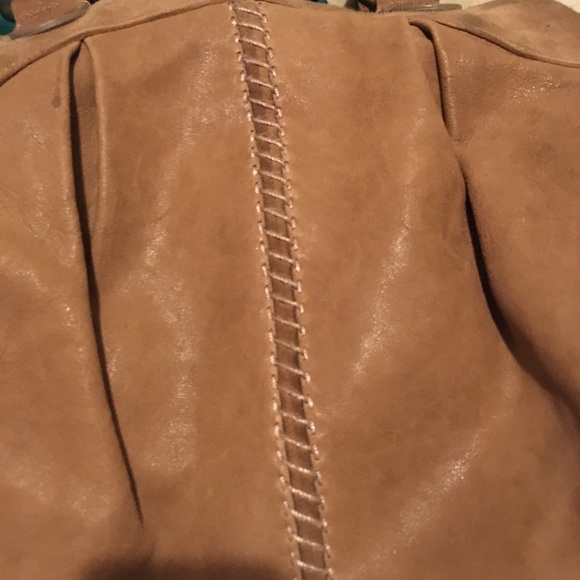 Hugo Boss brown leather hobo shoulder bag - Picture 5 of 9